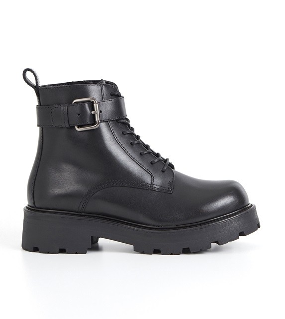 Vagabond Cosmo 2.0 Buckle Boot (Black) | Tinfish | Fashion footwear shop in Leicester