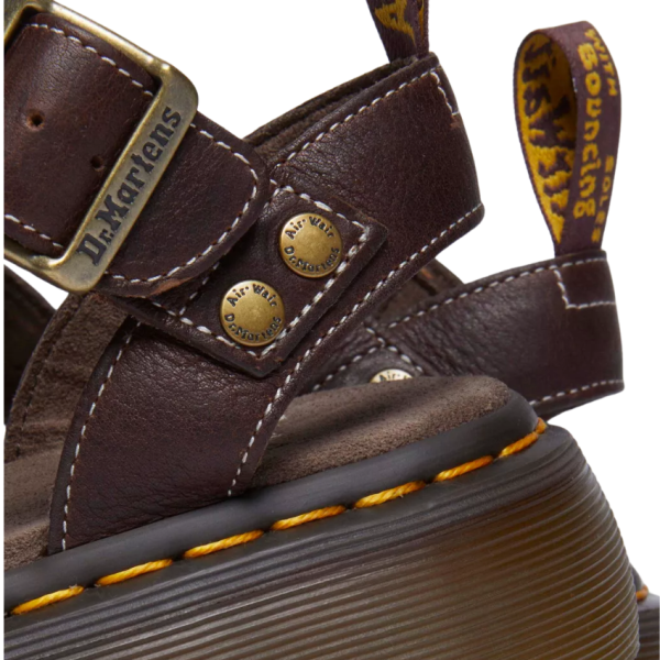 Gryphon Quad Leather Sandal (Brown)