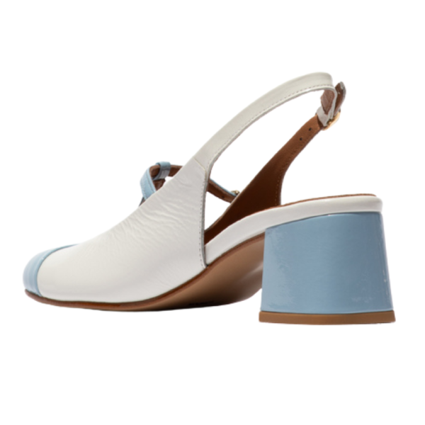 Fly London Soln (White/Blue)