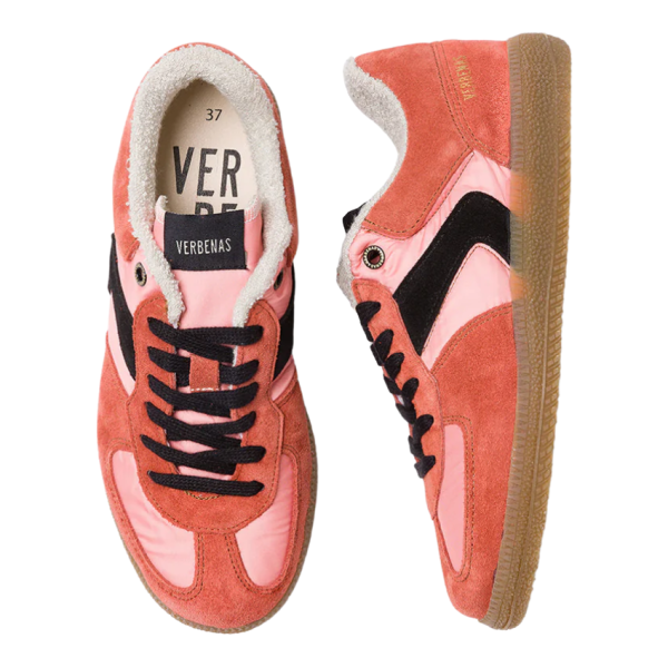 Verbenas Sora Trainer (Coral/Black)