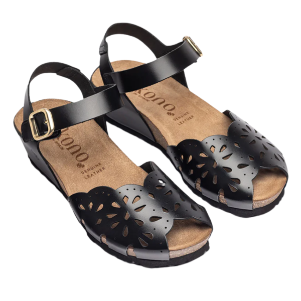 Monaco 247 Sandal (Black)