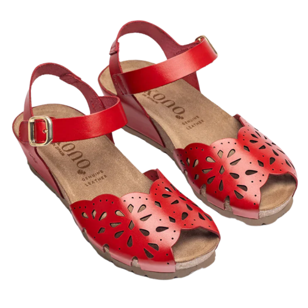 Monaco 247 Sandal (Red)