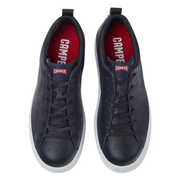 Runner Four Leather Trainer (Blue)