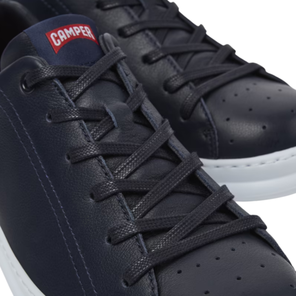 Runner Four Leather Trainer (Blue)