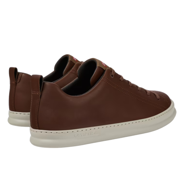 Runner Four Leather Trainer (Brown)
