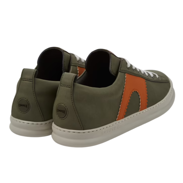Runner Four Leather Trainer (Green)