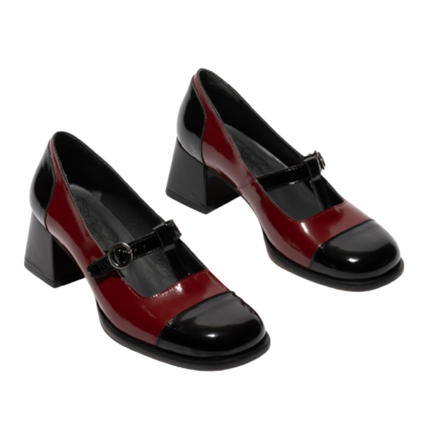 Fly London Solf (Black/Red)