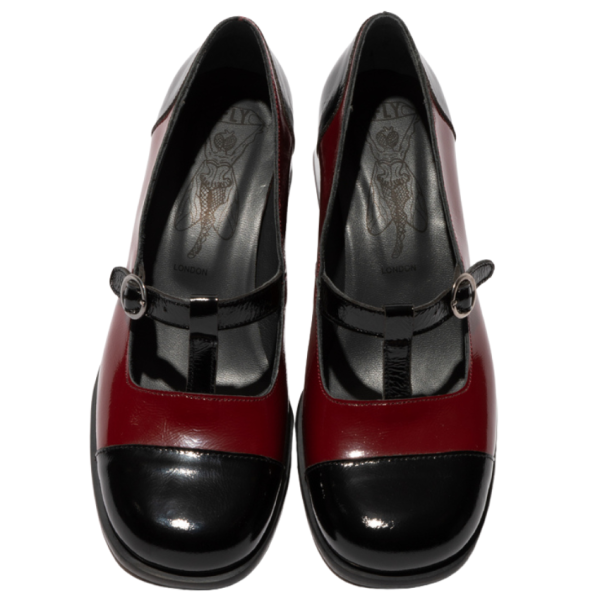 Fly London Solf (Black/Red)