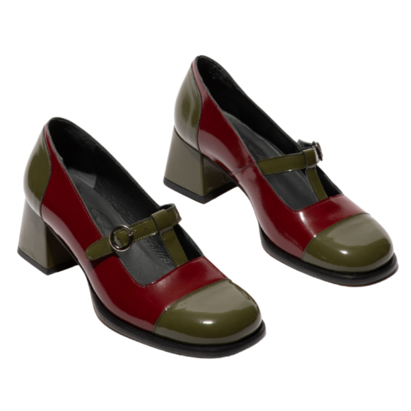 Fly London Solf (Green/Red)