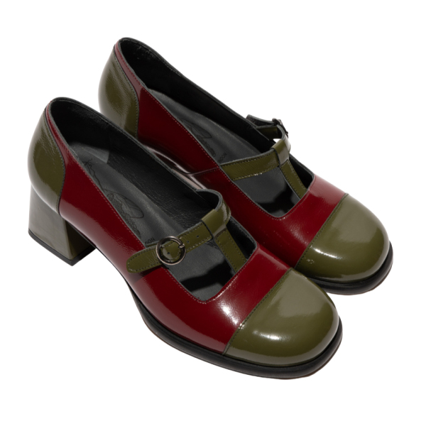 Fly London Solf (Green/Red)