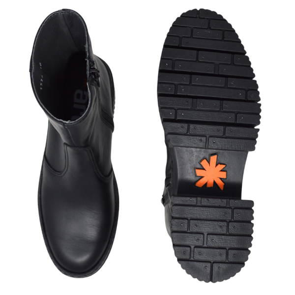York 1374 Leather Boot (Black)