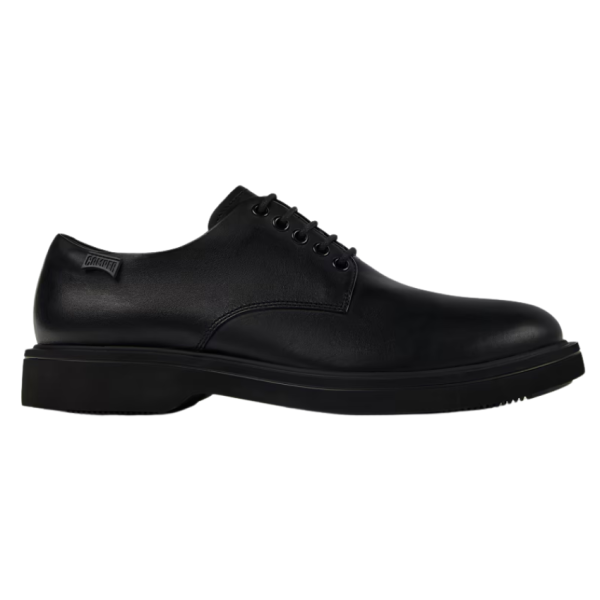 Norman Leather Shoe (Black)