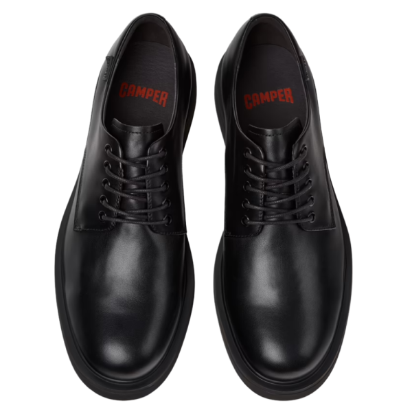 Norman Leather Shoe (Black)