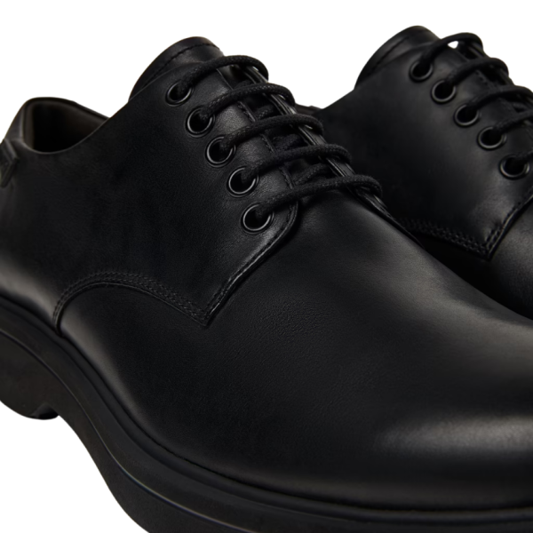 Norman Leather Shoe (Black)