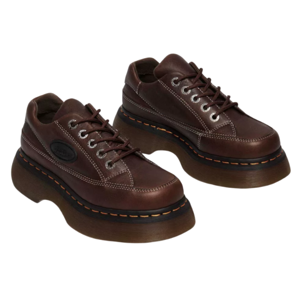 Buzz 5-Eye Leather Shoe (Brown)