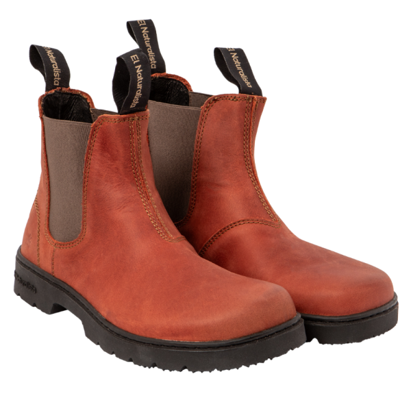 N5262 Women's Barefoot Chelsea Boot (Terracotta)