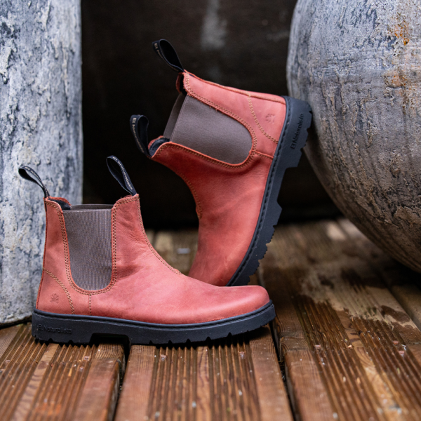 N5262 Women's Barefoot Chelsea Boot (Terracotta)