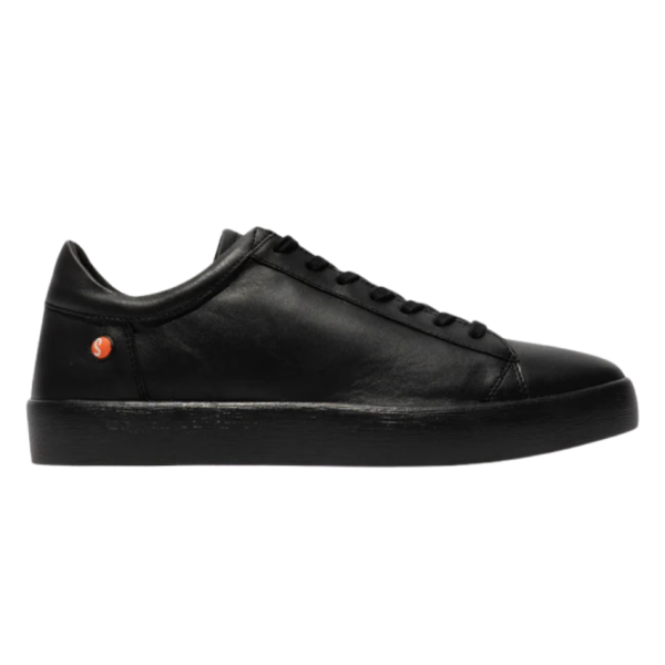 Rick Leather Lace Shoe (Black)