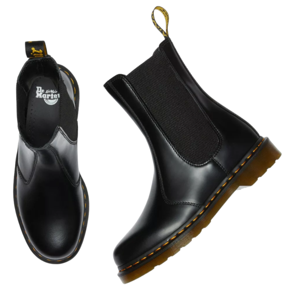 2976 Hi Leather Chelsea Boot (Black)