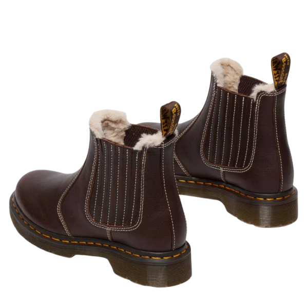 2976 Leonore II Faux Fur Lined Chelsea (Brown)