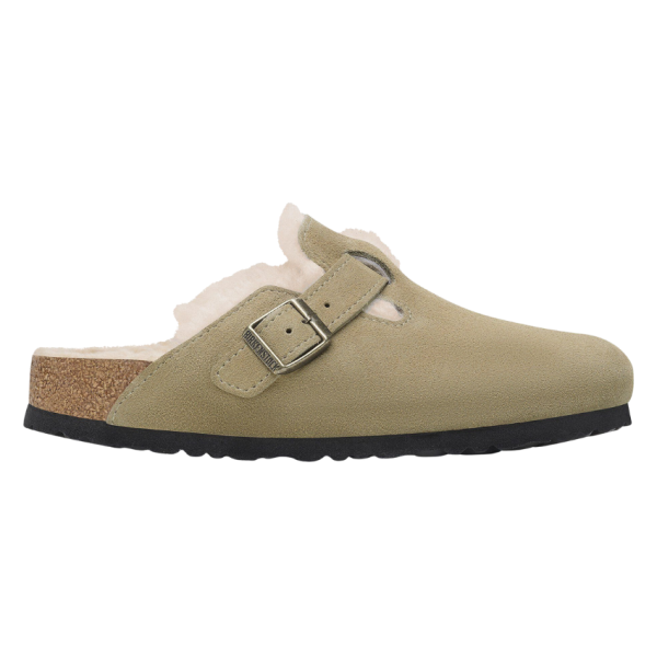 Boston Shearling Clog (Taupe)