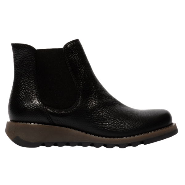 Salv Chelsea Boot (Black Grain)