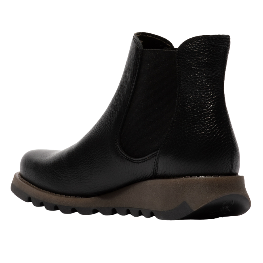 Salv Chelsea Boot (Black Grain)