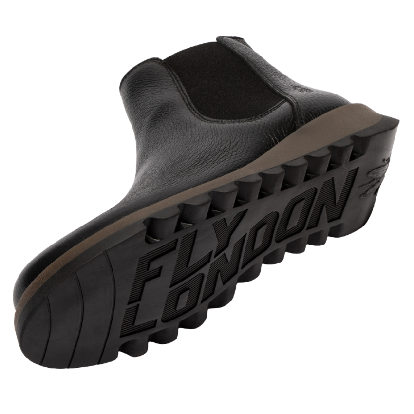 Salv Chelsea Boot (Black Grain)