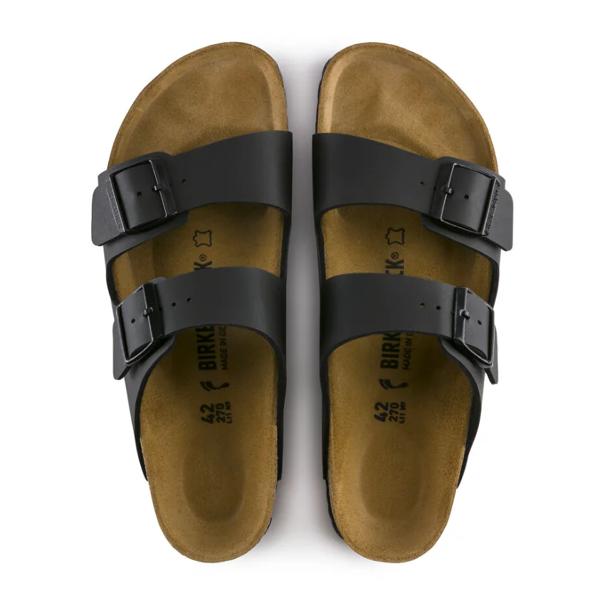 Men's Arizona Birko-Flor Sandal (Black)