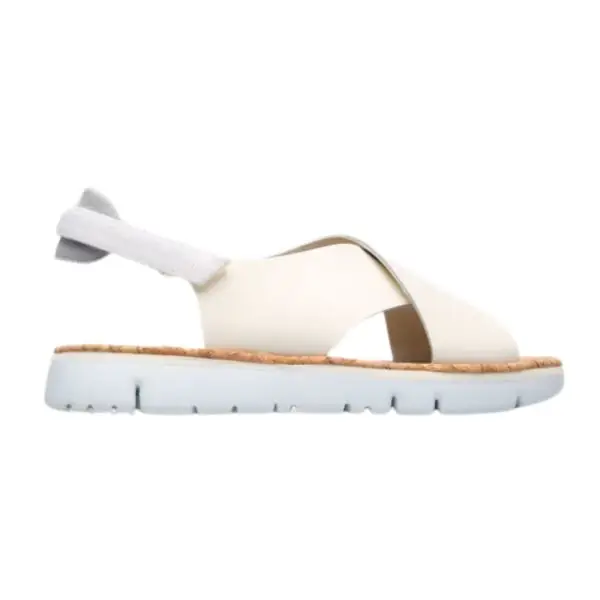 Camper Oruga White Sandal