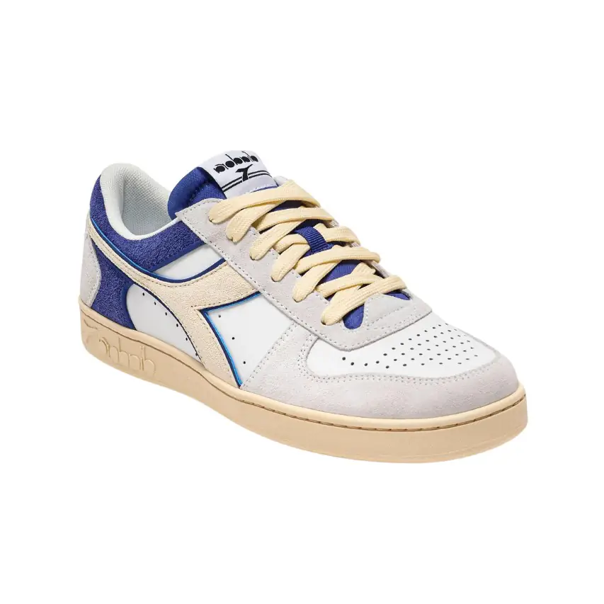 Magic Basket Lo Trainer - White/Blue