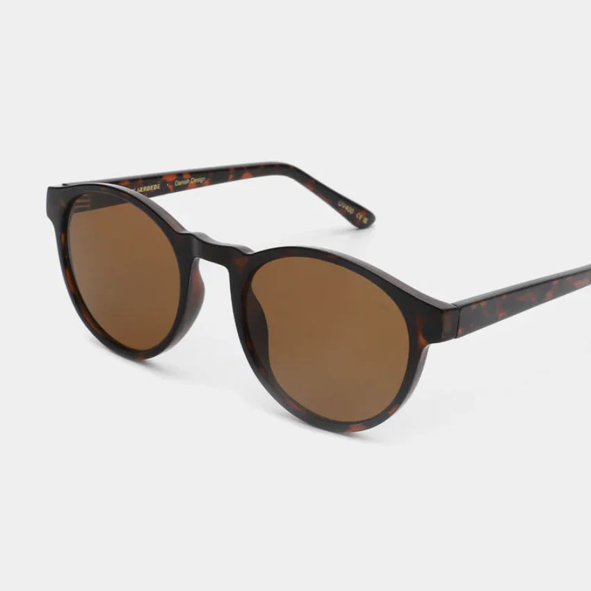 A.Kjaerbede Marvin Sunglasses (Black/Demi Tortoise)
