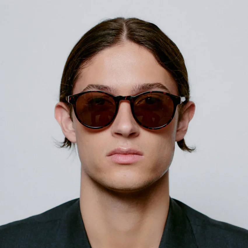 A.Kjaerbede Marvin Sunglasses (Black/Demi Tortoise)
