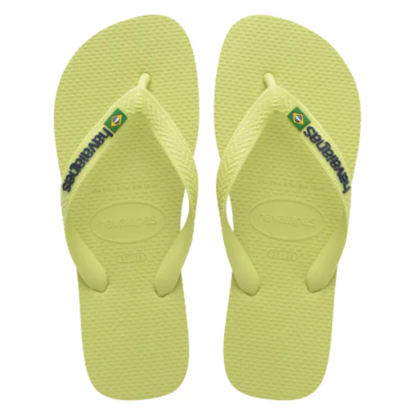 Brasil Logo Flip Flop (Macha)