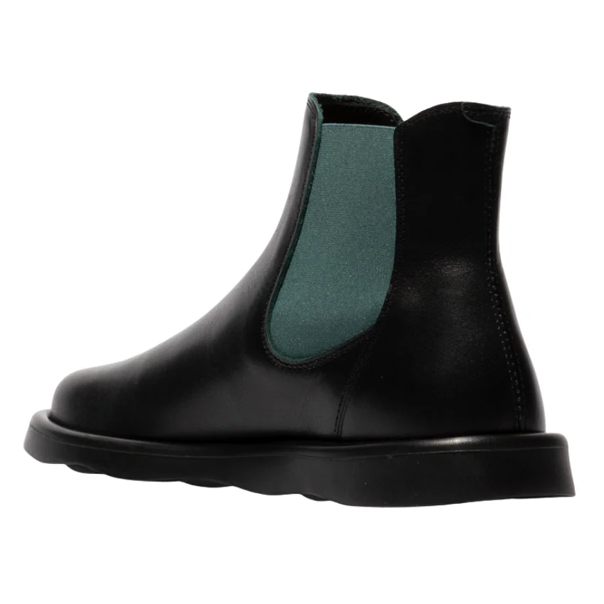 Fly Tich Chelsea Boot (Black/Teal)