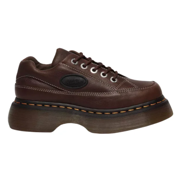 Buzz 5-Eye Leather Shoe (Brown)