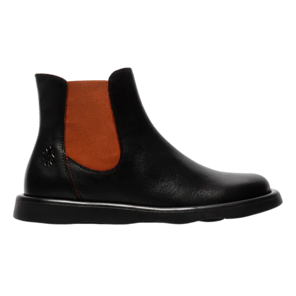 Fly Tich Chelsea Boot (Black/Red)