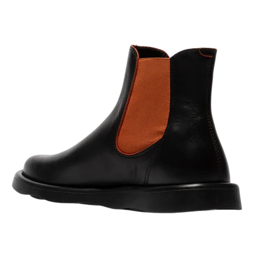 Fly Tich Chelsea Boot (Black/Red)