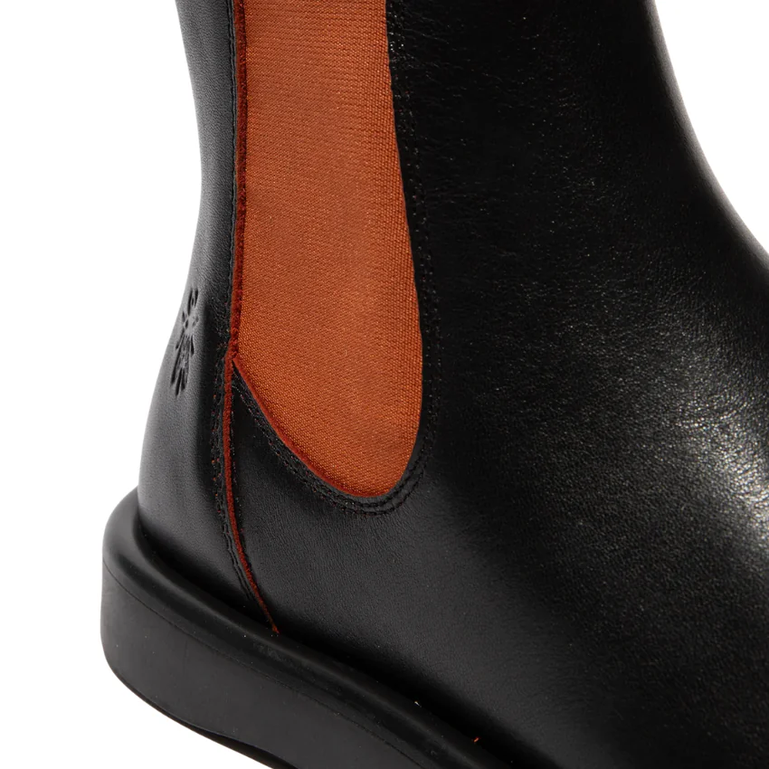 Fly Tich Chelsea Boot (Black/Red)